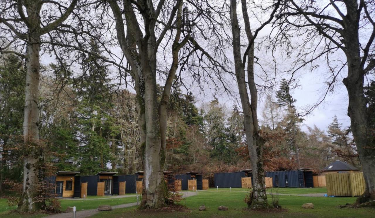 A Unique Experience In A Converted Shipping Containers, Glamness Is Adults Only Inverness Exterior foto